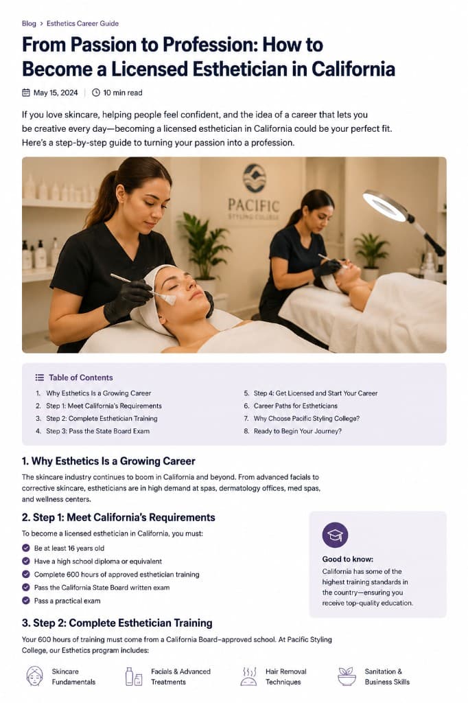 Illustration of AI-driven skincare, sustainability, and wellness for 2026 esthetics trends